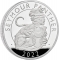 5 Pounds 2022, Sp# TBCSB1, United Kingdom (Great Britain), Elizabeth II, Royal Tudor Beasts, Seymour Panther