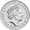 5 Pounds 2018, KM# 1581, United Kingdom (Great Britain), Elizabeth II, Christmas, The Nutcracker