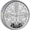 5 Pounds 2023, United Kingdom (Great Britain), Charles III, Great Engravers Collection, The Petition Crown, Quartered Arms