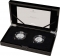 5 Pounds 2023, United Kingdom (Great Britain), Charles III, Great Engravers Collection, The Petition Crown, Quartered Arms, Proof, 2 coin set