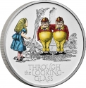5 Pounds 2021, Sp# AW8, United Kingdom (Great Britain), Elizabeth II, Treasury of Tales, Through the Looking-Glass
