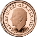 1/4 Sovereign 2022, United Kingdom (Great Britain), Charles III