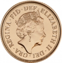 1/2 Sovereign 2015-2021, KM# 1331, United Kingdom (Great Britain), Elizabeth II