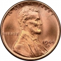 1 Cent 1943-1958, KM# A132, United States of America (USA)