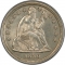 10 Cents 1856-1860, KM# A63.2, United States of America (USA)