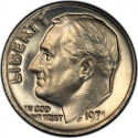 10 Cents 1965-2024, KM# 195a, United States of America (USA)