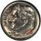 10 Cents 1965-2024, KM# 195a, United States of America (USA), With a mint mark