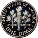 10 Cents 2019-2024, KM# 195b, United States of America (USA)