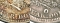 25 Cents 1854-1855, KM# 81, United States of America (USA), New Orleans Mint: normal O (left), huge O (right)