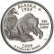 25 Cents 2008, KM# 424a, United States of America (USA), 50 State Quarters Program, Alaska