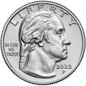 25 Cents 2022, KM# 775, United States of America (USA), American Women Quarters Program, Anna May Wong