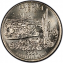 25 Cents 2008, KM# 423, United States of America (USA), 50 State Quarters Program, Arizona