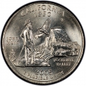 25 Cents 2005, KM# 370, United States of America (USA), 50 State Quarters Program, California