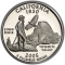 25 Cents 2005, KM# 370a, United States of America (USA), 50 State Quarters Program, California
