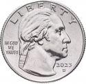 25 Cents 2023, United States of America (USA), American Women Quarters Program, Eleanor Roosevelt