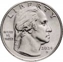 25 Cents 2024, KM# 790, United States of America (USA), American Women Quarters Program, Patsy Takemoto Mink