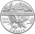 1/2 Dollar 2016, KM# 644, United States of America (USA), 100th Anniversary of the National Park Service