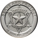 1/2 Dollar 2021, KM# 742, United States of America (USA), National Law Enforcement Memorial and Museum