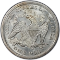1 Dollar 1866-1873, KM# 100, United States of America (USA)