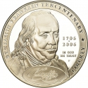 1 Dollar 2006, KM# 388, United States of America (USA), 300th Anniversary of Birth of Benjamin Franklin, Founding Father