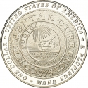 1 Dollar 2006, KM# 388, United States of America (USA), 300th Anniversary of Birth of Benjamin Franklin, Founding Father