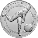 1 Dollar 2022, KM# 759, United States of America (USA), 100th Anniversary of the Negro National Baseball League