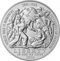 1 Dollar 2024, KM# 801, United States of America (USA), Greatest Generation
