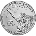 1 Dollar 2021, KM# 740, United States of America (USA), Christa McAuliffe