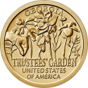 1 Dollar 2019, KM# 709, United States of America (USA), American Innovation $1 Coin Program, Georgia