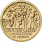 1 Dollar 2019, KM# 709, United States of America (USA), American Innovation $1 Coin Program, Georgia