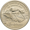 1 Dollar 2023, KM# 781, United States of America (USA), American Innovation $1 Coin Program, Louisiana
