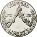 1 Dollar 1988, KM# 222, United States of America (USA), Seoul 1988 Summer Olympics