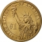 1 Dollar 2007, KM# 403, United States of America (USA), Presidential $1 Coin Program, Thomas Jefferson
