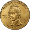 10 Dollars 2007, KM# 410, United States of America (USA), First Spouse Program, Dolley Madison