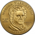 10 Dollars 2007, KM# 407, United States of America (USA), First Spouse Program, Martha Washington