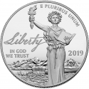 100 Dollars 2019, KM# 702, United States of America (USA), Preamble to the Declaration of Independence, Liberty