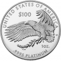 100 Dollars 2019, KM# 702, United States of America (USA), Preamble to the Declaration of Independence, Liberty