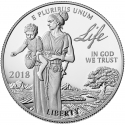 100 Dollars 2018, KM# 684, United States of America (USA), Preamble to the Declaration of Independence, Life