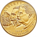 5 Dollars 2016, KM# 646, United States of America (USA), 100th Anniversary of the National Park Service