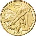 5 Dollars 1987, KM# 221, United States of America (USA), 200th Anniversary of the Constitution of the United States