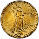 5 Dollars 1986-2021, KM# 216, United States of America (USA), American Eagles, Gold Eagles