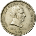50 Centesimos 1960, KM# 41, Uruguay