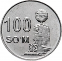 100 Soʻm 2018, KM# 37, Uzbekistan