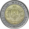 1000 Soʻm 2022, Uzbekistan