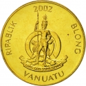1 Vatu 1983-2002, KM# 3, Vanuatu