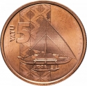 5 Vatu 2015-2022, KM# 127, Vanuatu