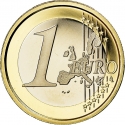 1 Euro 2002-2005, KM# 347, Vatican City, Pope John Paul II