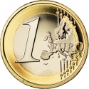 1 Euro 2008-2013, KM# 388, Vatican City, Pope Benedict XVI