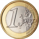 1 Euro 2014-2016, KM# 461, Vatican City, Pope Francis