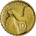 10 Euro 2024, Vatican City, Sacrament of Baptism